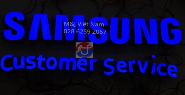 Chữ đổ keo - Quảng Cáo M&J - Công ty TNHH Quảng Cáo Xuất Nhập Khẩu M&J Việt Nam